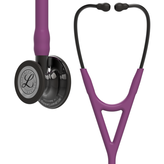 Littmann Cardiology IV Diagnostic Stethoscope: Plum & Smoke 6166