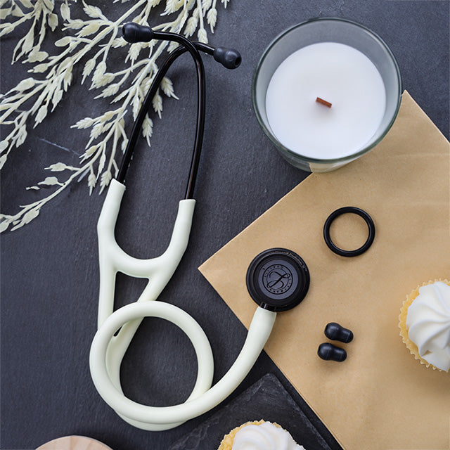 Littmann Cardiology IV Diagnostic Stethoscope: Alabaster Satin 6186C