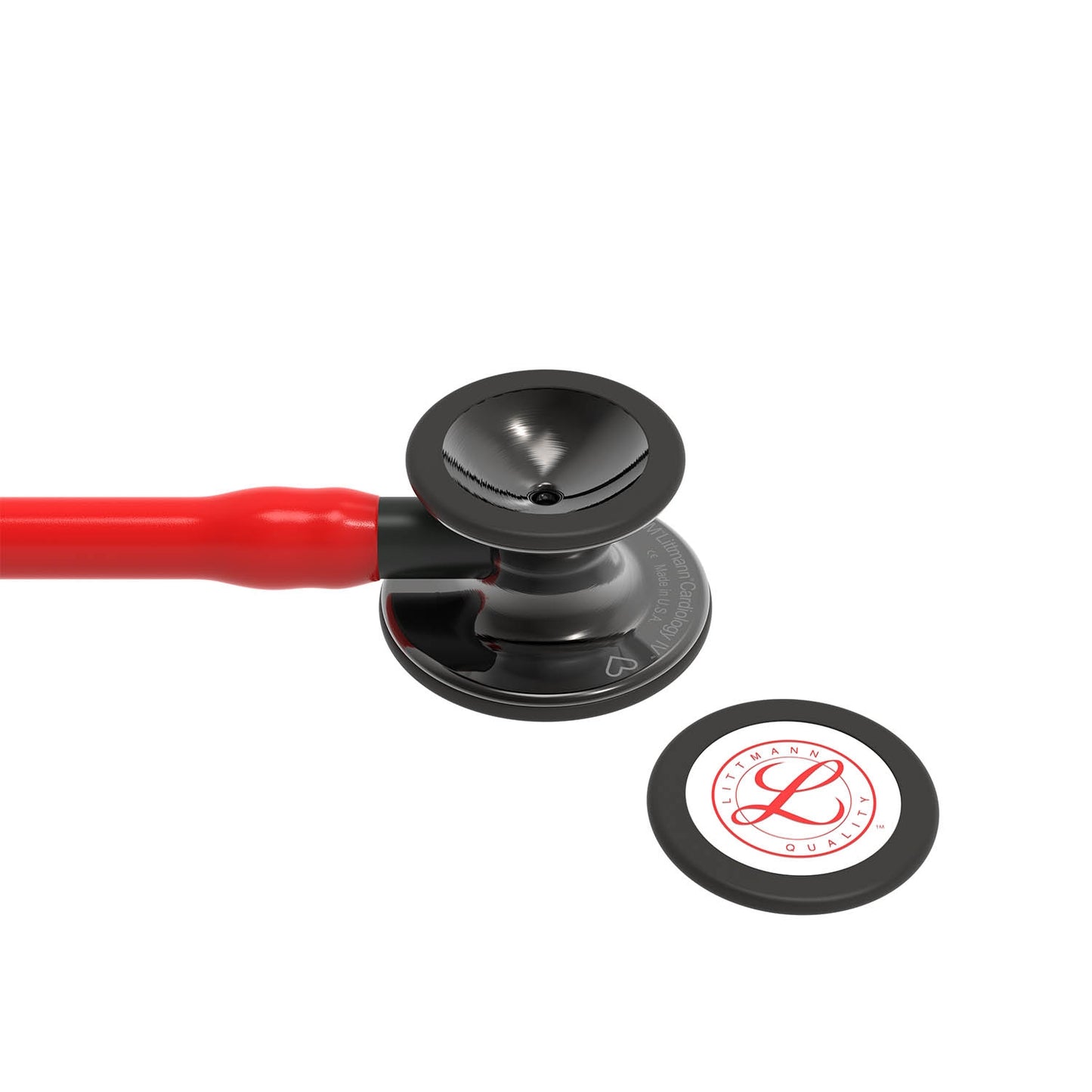 Littmann Cardiology IV Diagnostic Stethoscope: Red & Smoke - Limited Edition 6182