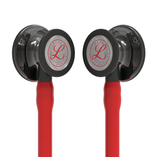 Littmann Cardiology IV Diagnostic Stethoscope: Red & Smoke - Limited Edition 6182