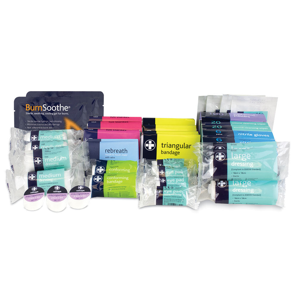 Refill for Large Workplace First Aid Kit