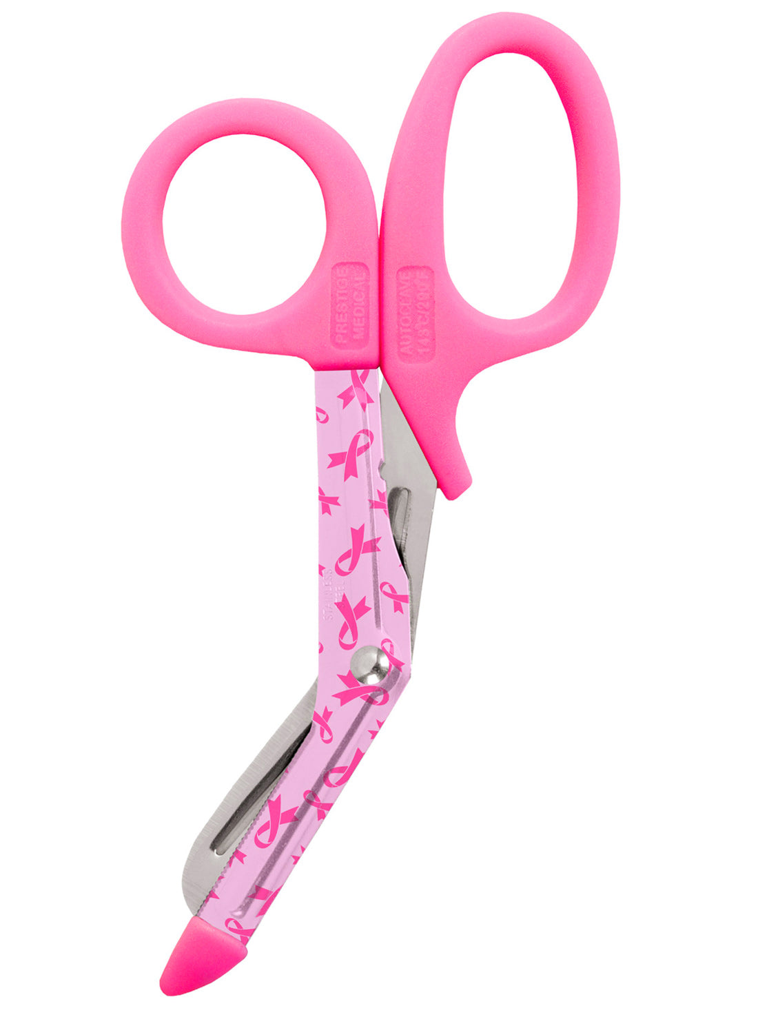 5.5" StyleMate Utility Scissors - Pink Ribbons on Pink