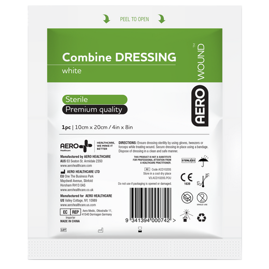 AEROWOUND Combine Dressing 10 x 20cm Single