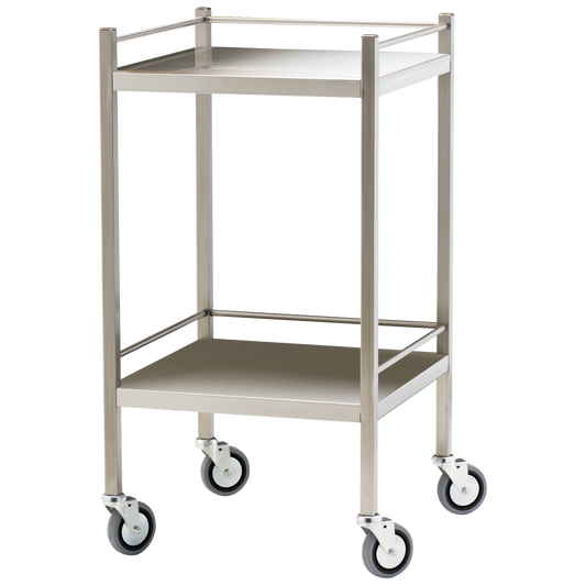 Stainless Steel Trolley With Rails