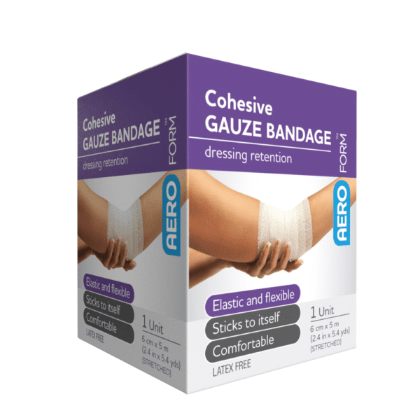 AeroForm Cohesive Gauze Bandage - 6cm x 5M