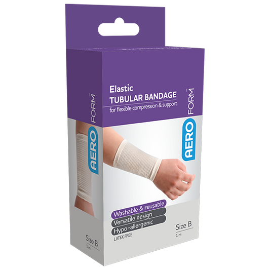 AEROFORM Size B Small Limbs Elastic Tubular Bandage 6.5cm x 1M