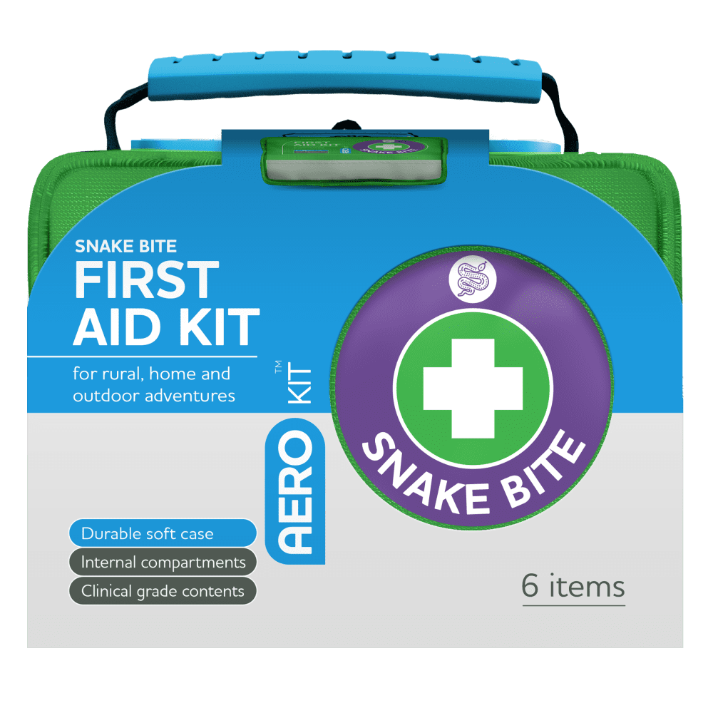 AEROKIT Snake Bite First Aid Kit Softpack - Green