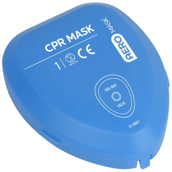 AEROMASK CPR Mask in Hard Cover