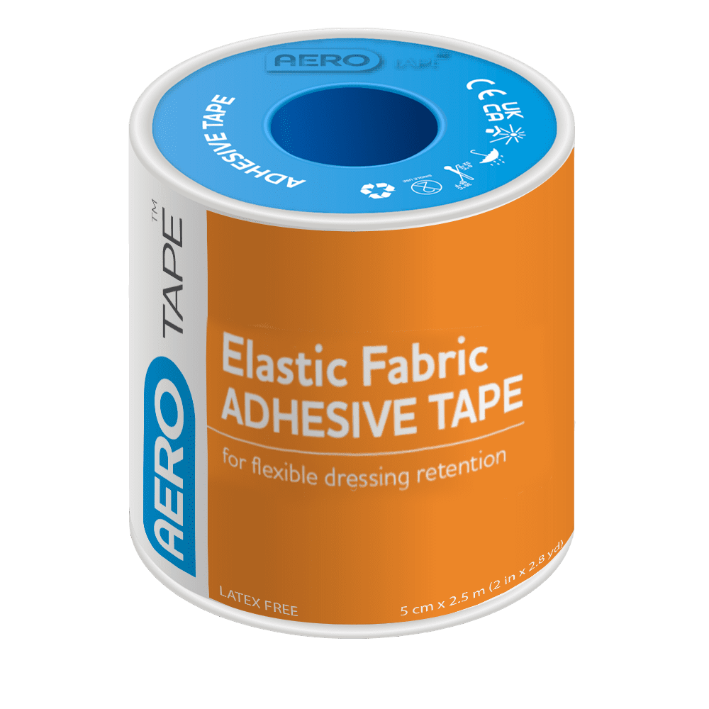 AEROTAPE Elastic Fabric Adhesive Tape - 5cm x 2M