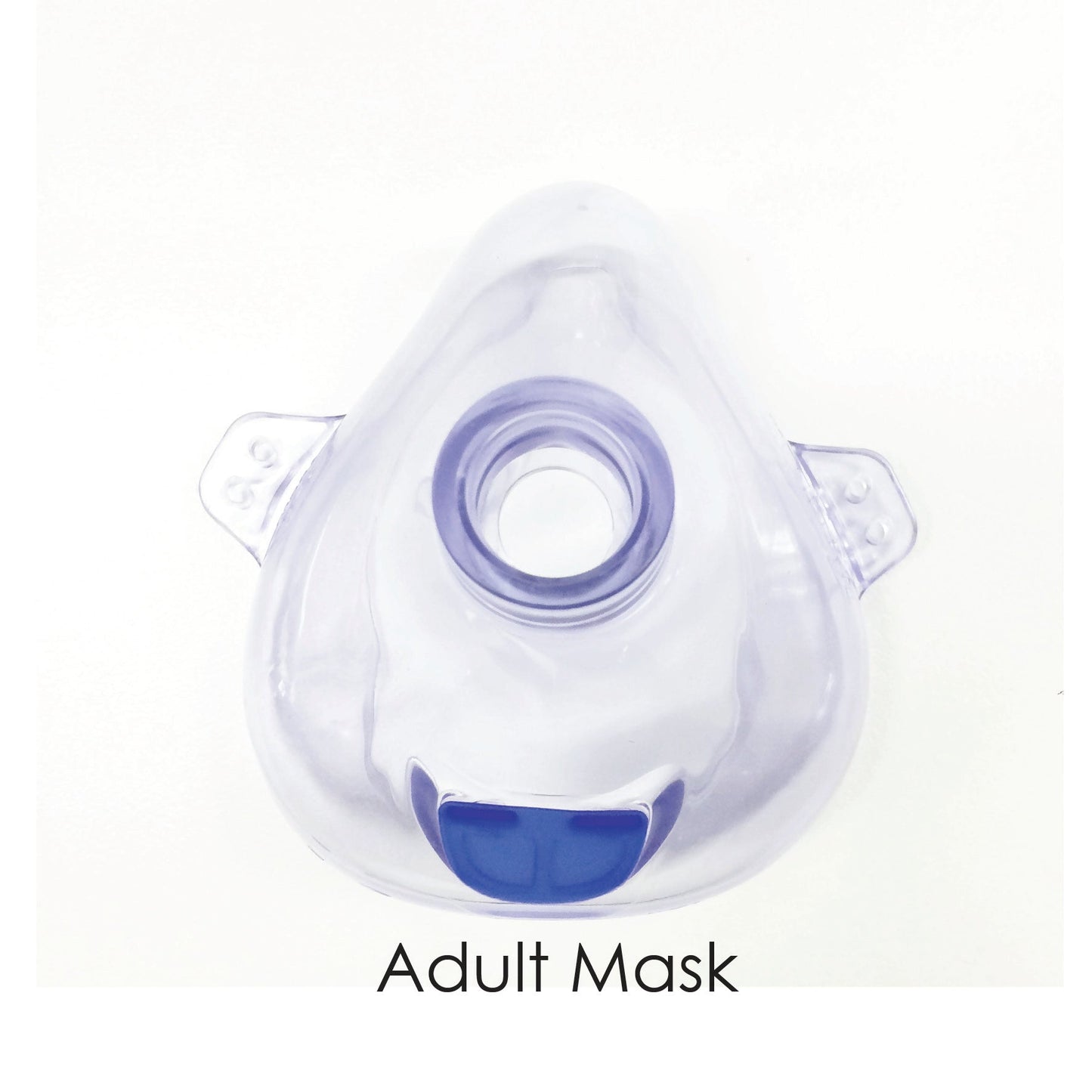 ECOMED Breathe Eazy Spacer Mask, Adult - Hospital