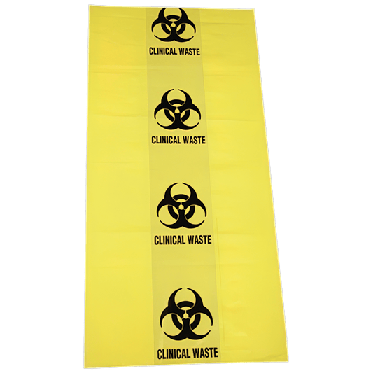 AEROHAZARD Biohazard Clinical Waste Bag 50L – 55um - 630 x 800mm