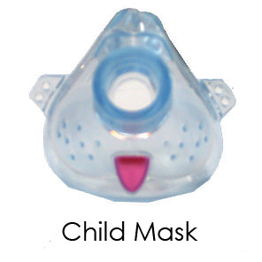 ECOMED Breathe Eazy Spacer Mask, Child - Hospital