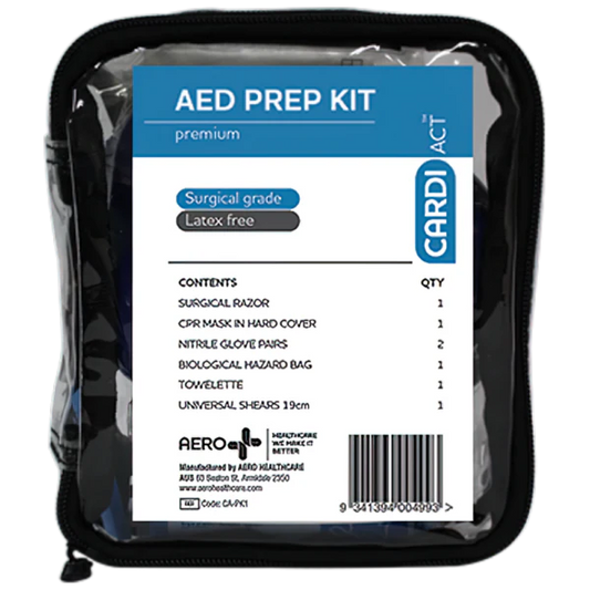 Cardiact AED Premium Prep Kit 14 x 16 x 6cm