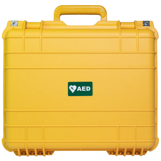 CARDIACT Large Waterproof Tough AED Case 43 x 38 x 15.4cm (Yellow)