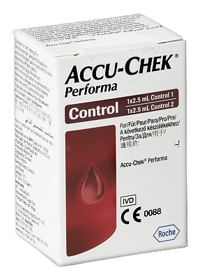 Roche Accu-Chek Performa Control 2 x 2.5ml Vials