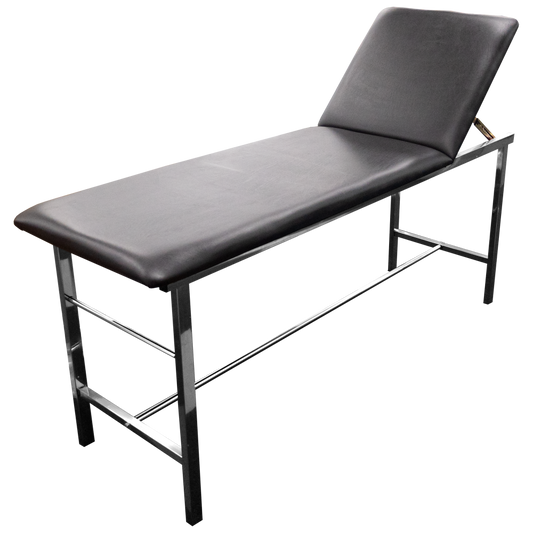 Medical Examination Table with Adjustable Back 190 x 60 x 68cm