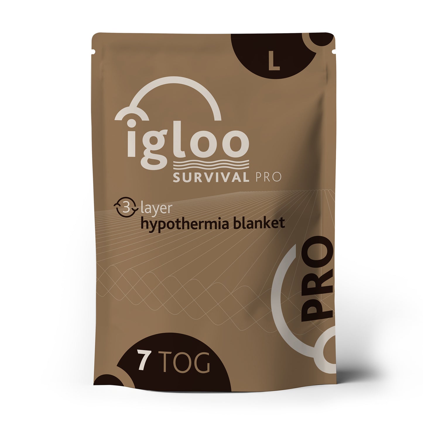 Igloo Pro 3 Layer Hypothermia Blanket - Large - 7 Tog