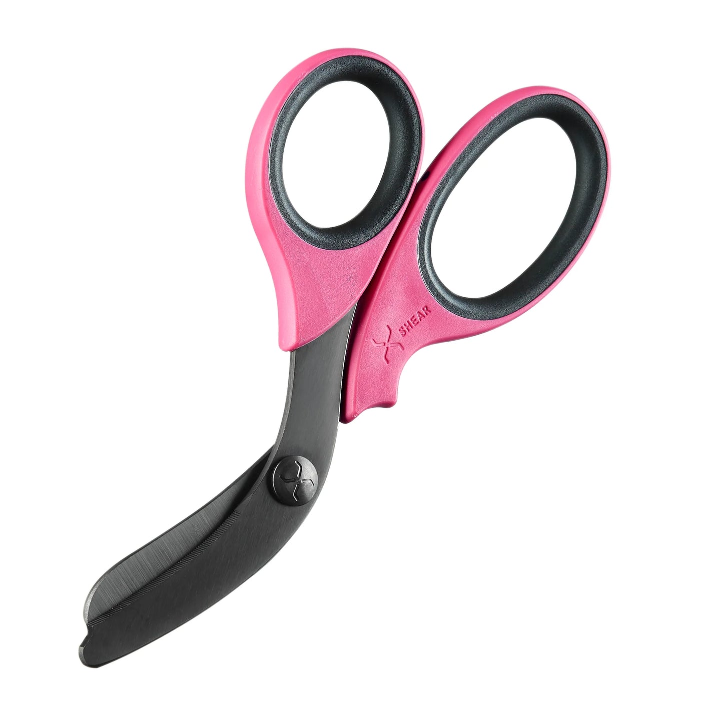 XShear 7.5“ Trauma Shears,  Stainless blade Pink/Black Handles