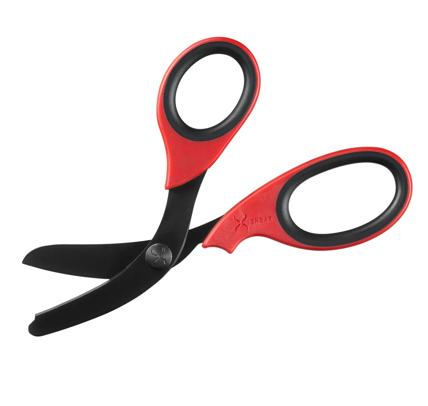 XShear 7.5“ Trauma Shears,  Stainless blade Red/Black Handles