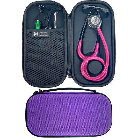 Pod Technical Classicpod Micro Stethoscope Case for Littmann Classic Stethoscopes - Purple