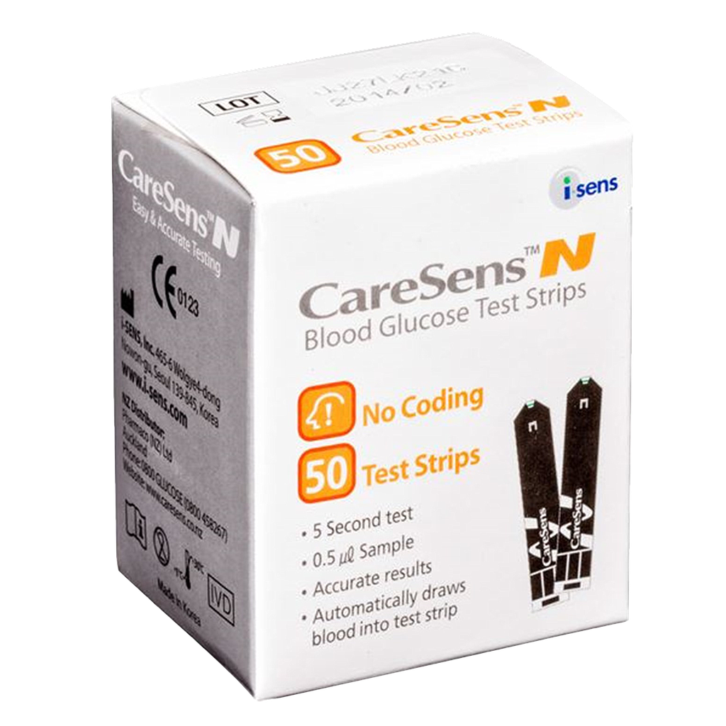 Caresens N Blood Test Strips