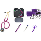 Advanced Nurses Kit - Littmann Classic III Stethoscope Raspberry 5806, Sphyg, Thermometer, Scissors and More!