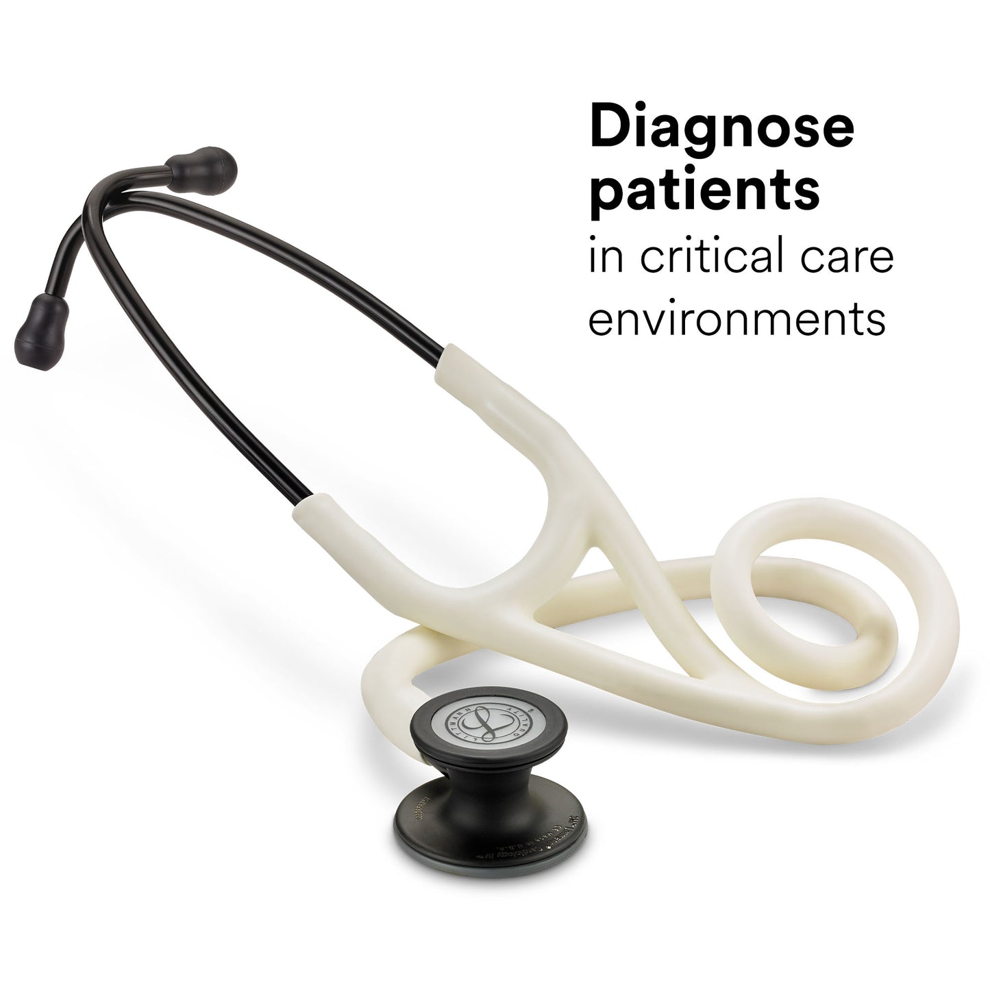 Littmann Cardiology IV Diagnostic Stethoscope: Alabaster Satin 6186C