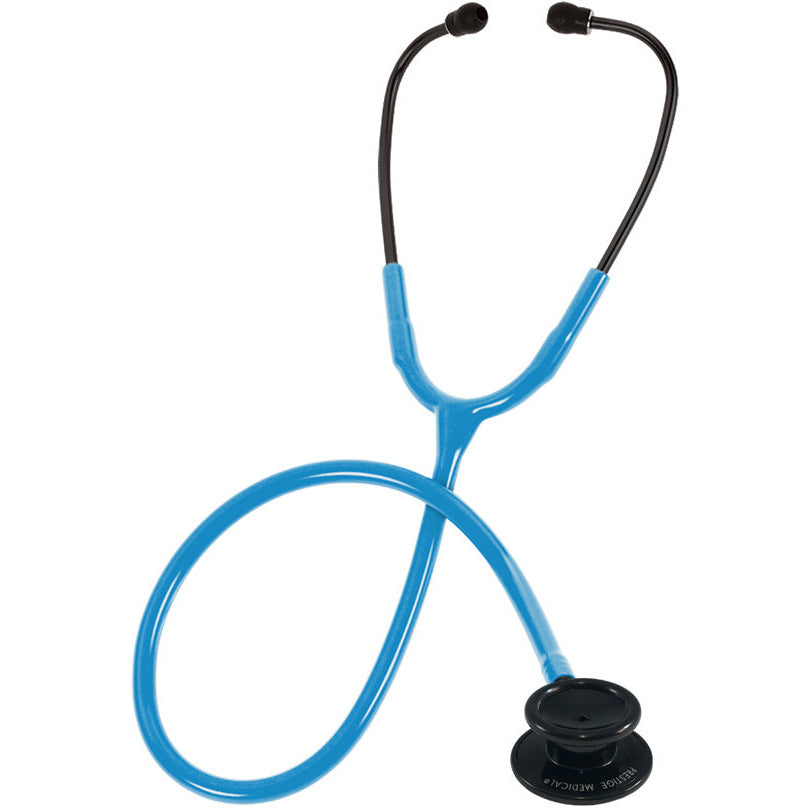 Clinical I® Stethoscope - Stealth / Neon Blue