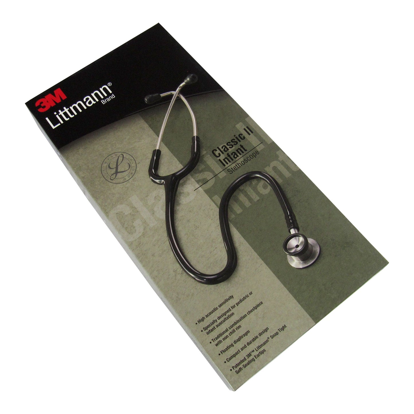 3M Littmann Classic II Infant Stethoscope: Black 2114