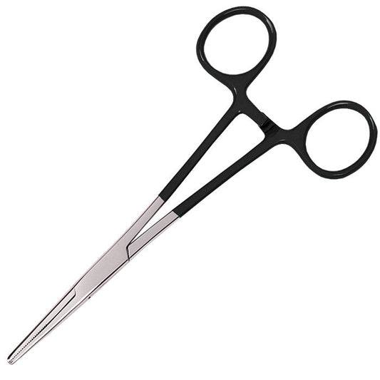 5.5" ColorMate™ Kelly Forceps Black