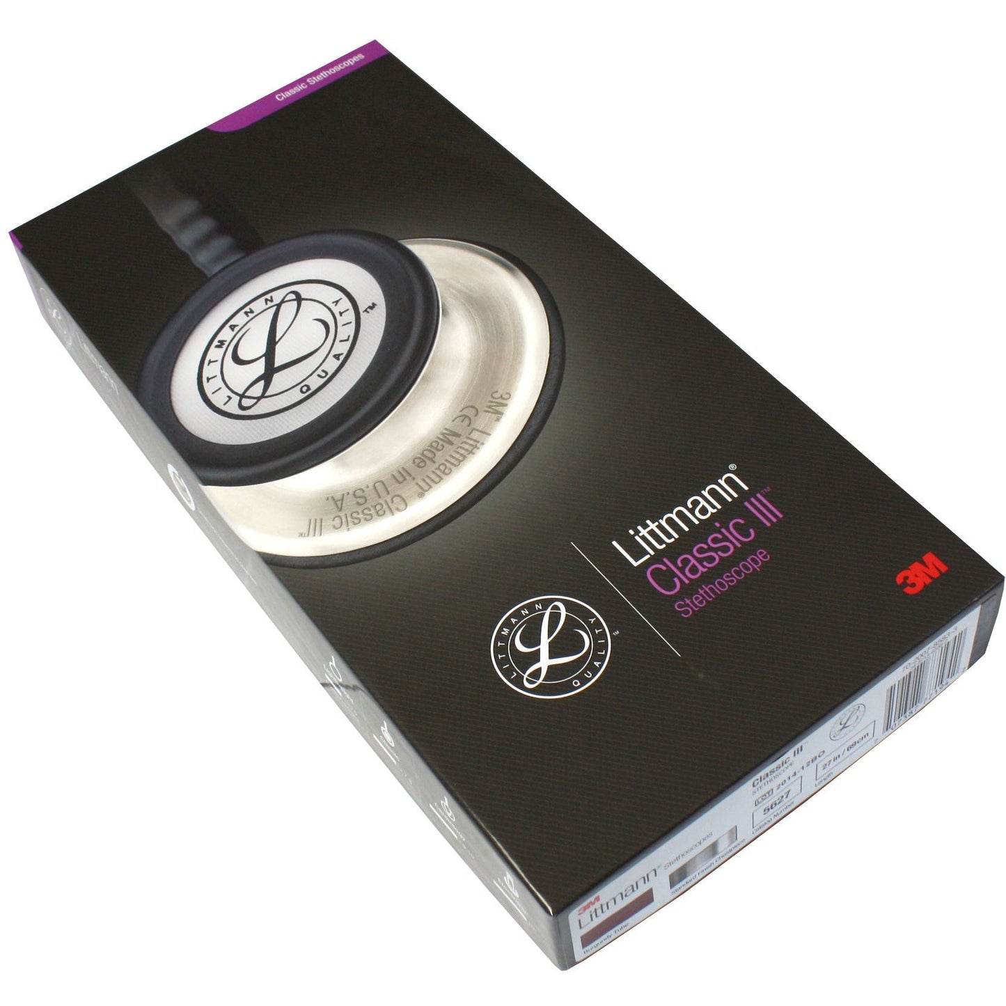 Littmann Classic III Stethoscope: Burgundy 5627