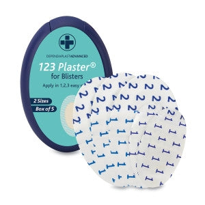 1,2,3 Plasters for Blisters