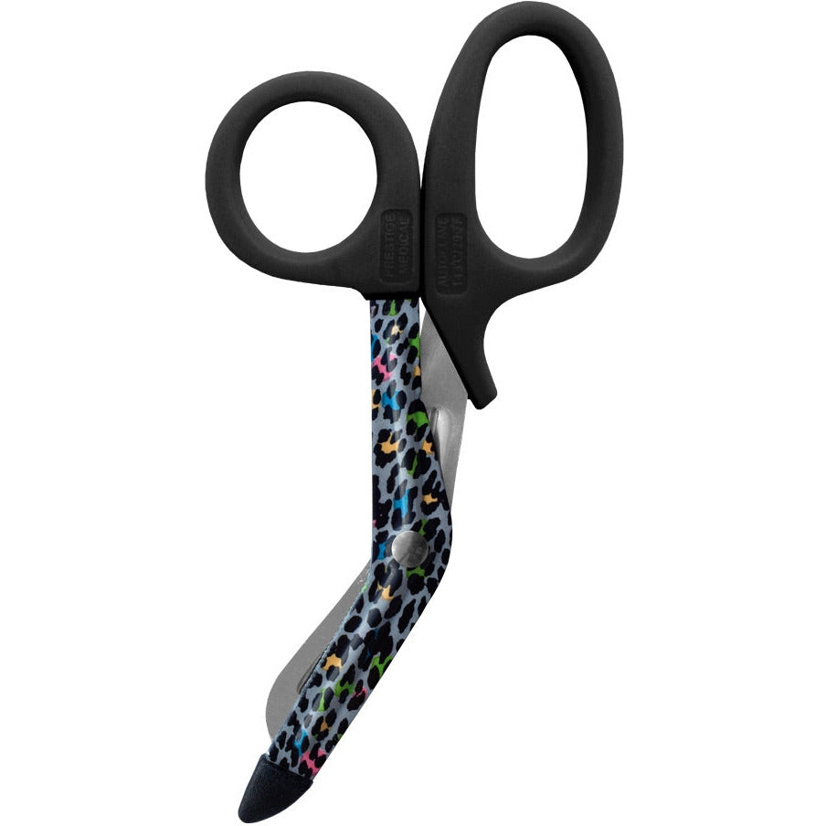 5.5" StyleMate Utility Scissors - Leopard Print Grey