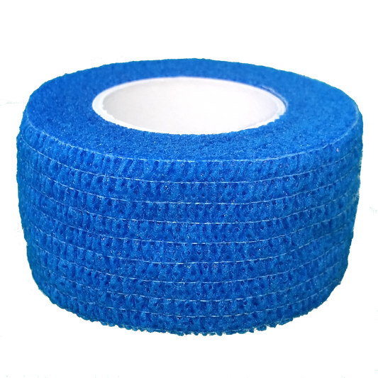 Blue Cohesive Bandage  2.5cm x 4.5m