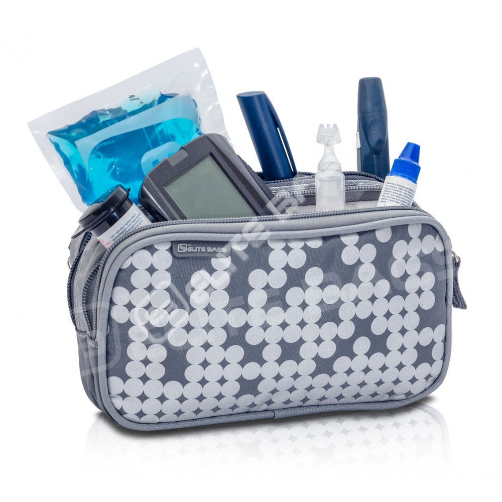 Dia's Cool Designs Diabetes Bag - Silver