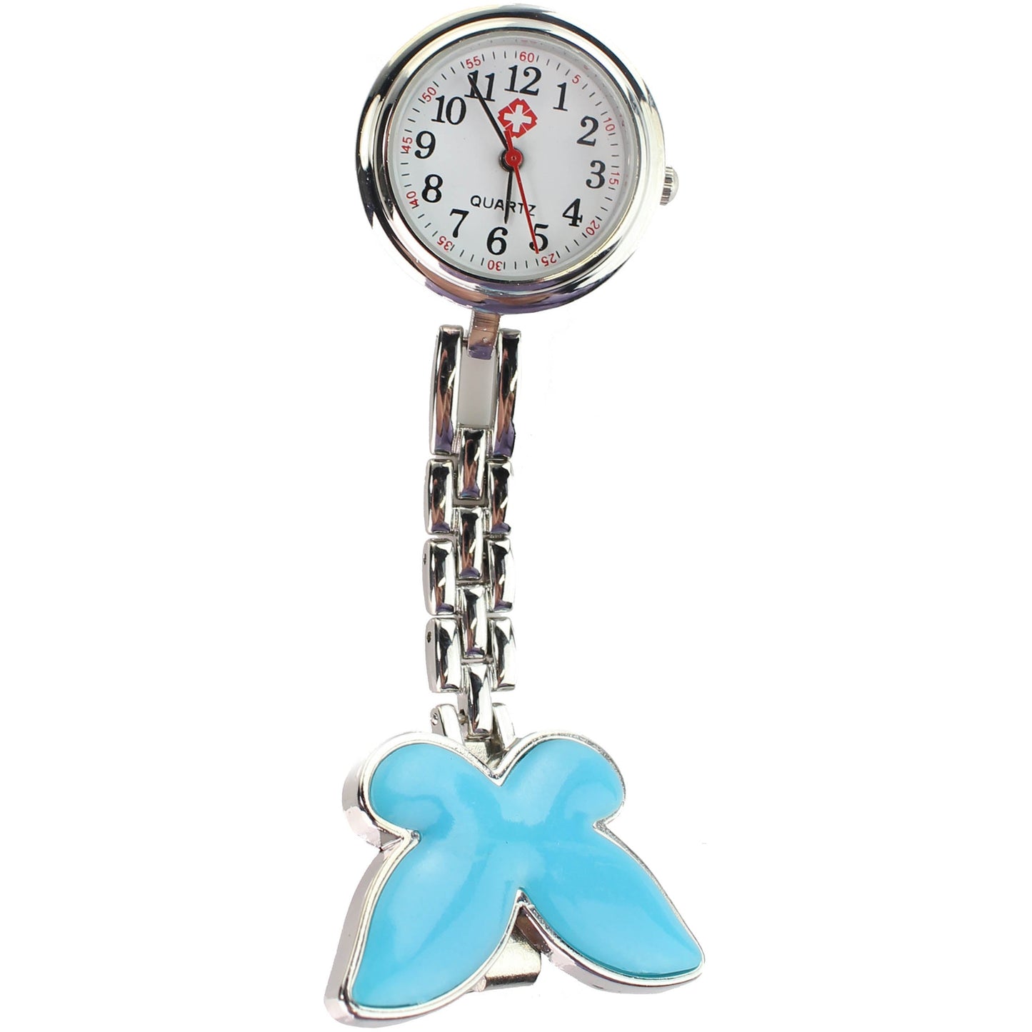 Butterfly Fob Watch - Teal