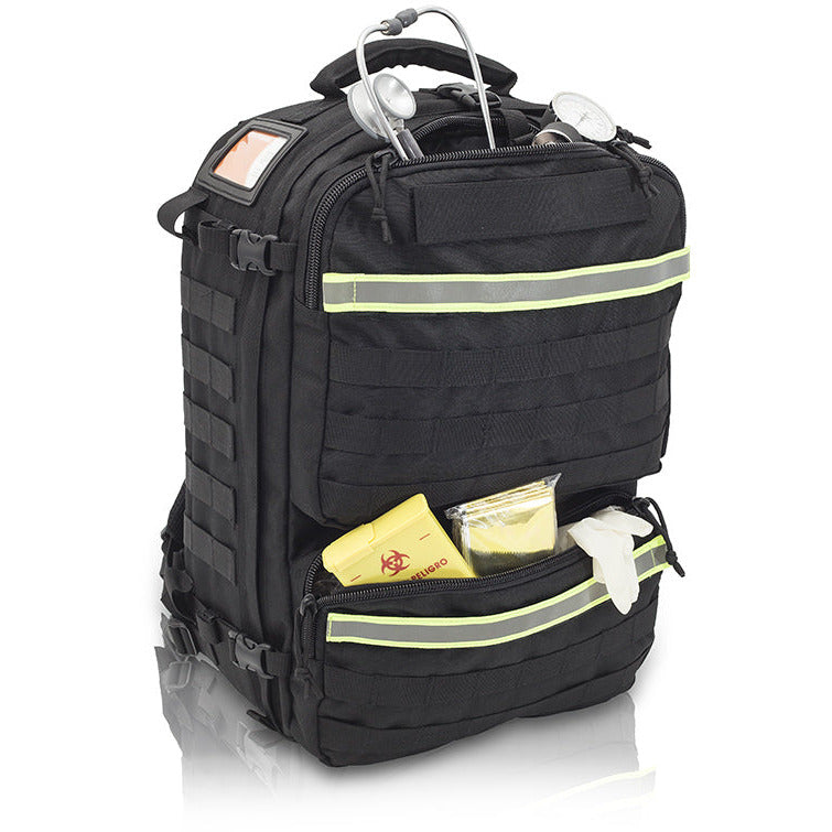 Elite Paramed's Rescue & Tactical Backpack - BLACK